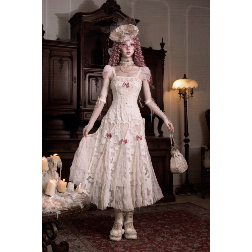 Cupid's Poetry Box Strap Dress by Blood Supply (BSY161SD)